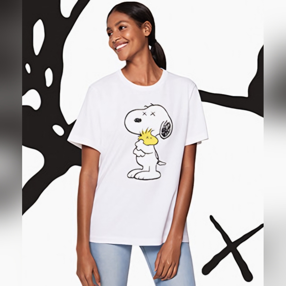 KAWS x Peanuts Uniqlo UT T-shirt 2017, NEW
